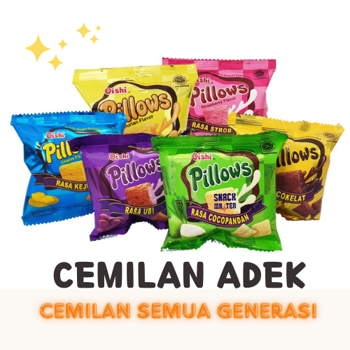 

SNACK OISHI PILLOWS RENCENG MURAH