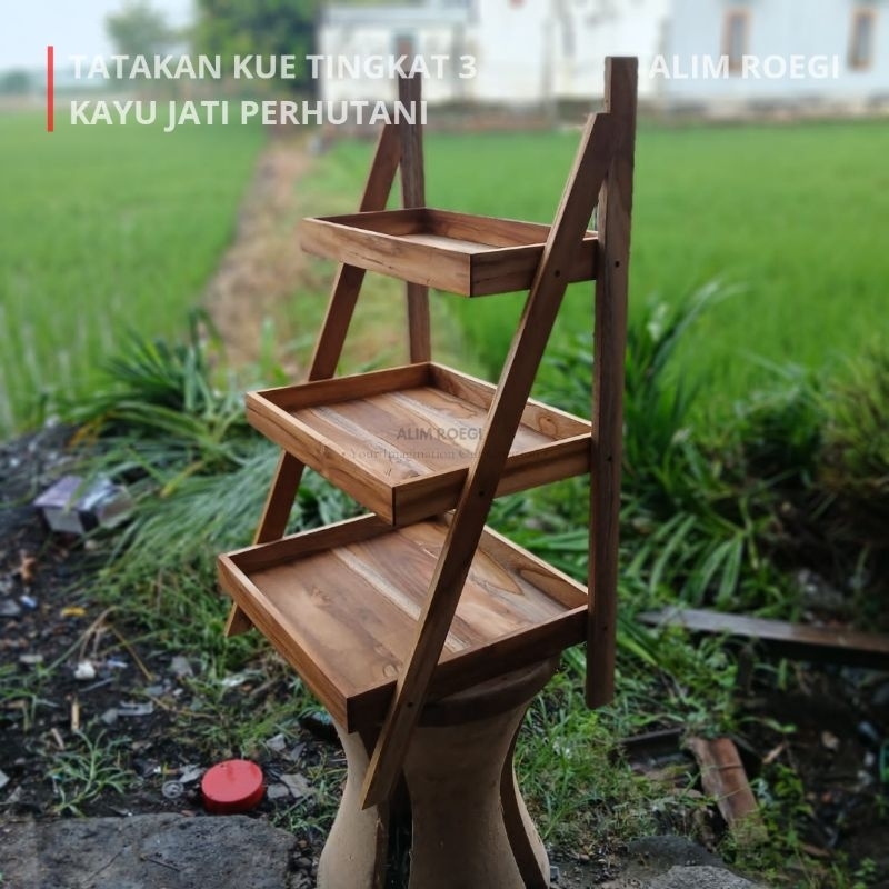 Tatakan Kue Tingkat 3, Cake Tier, Cake Stand, Alas Kue, Display Kue