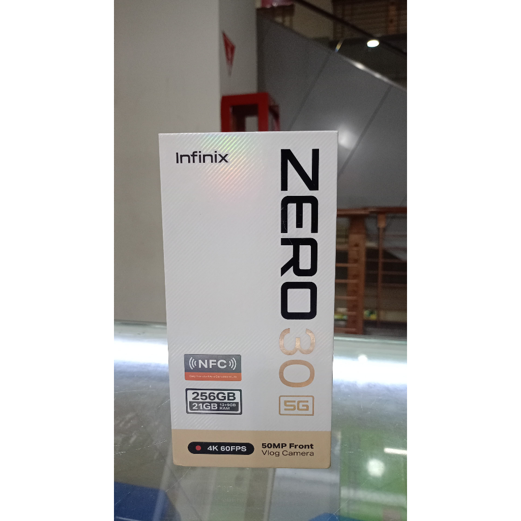 Infinix Zero 30 5G 12/256GB Second Like New/Seken Mulus Sekali Full set