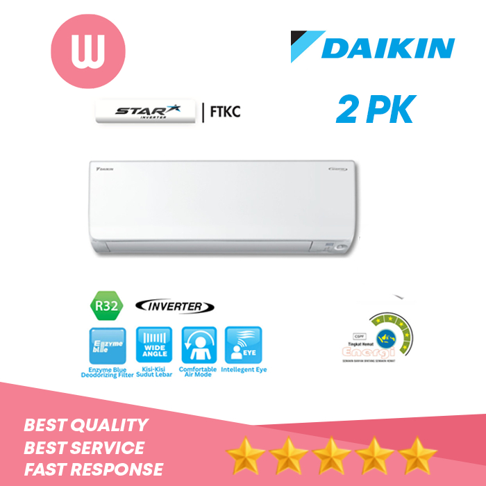 Ac Daikin FTKC50TVM Ac Split 2PK Star Inverter New