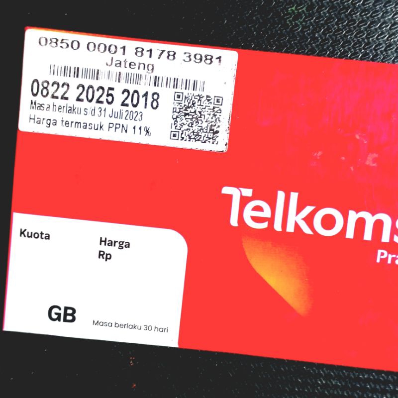 NOMOR CANTIK TELKOMSEL PRABAYAR SERI DOUBLE TAHUN 2025 2018