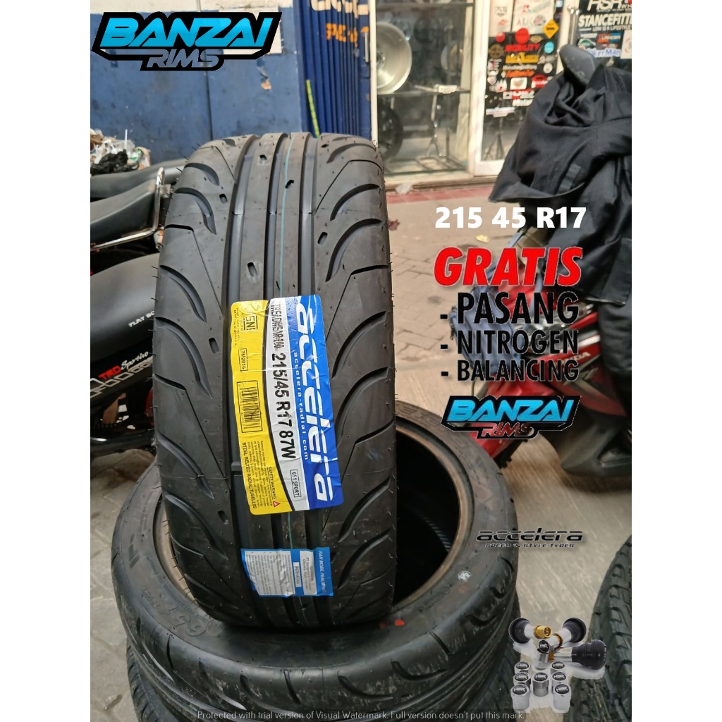 Ban Mobil Semislick Ring 17 Ukuran 215 45 R17 Merek Accelera 651 Sport Bukan sx2 Ban Tubles R 17