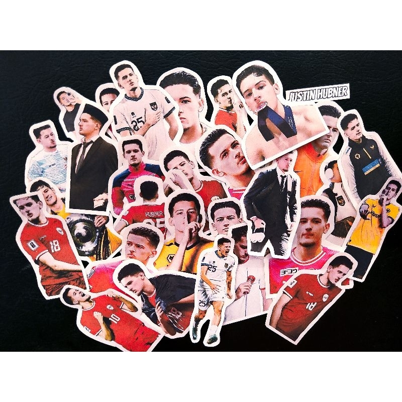 

(COD)(30PCS)STICKER JUSTIN HUBNER/TIMNAS/U23/ATLET INDONESIA/stiker tempel