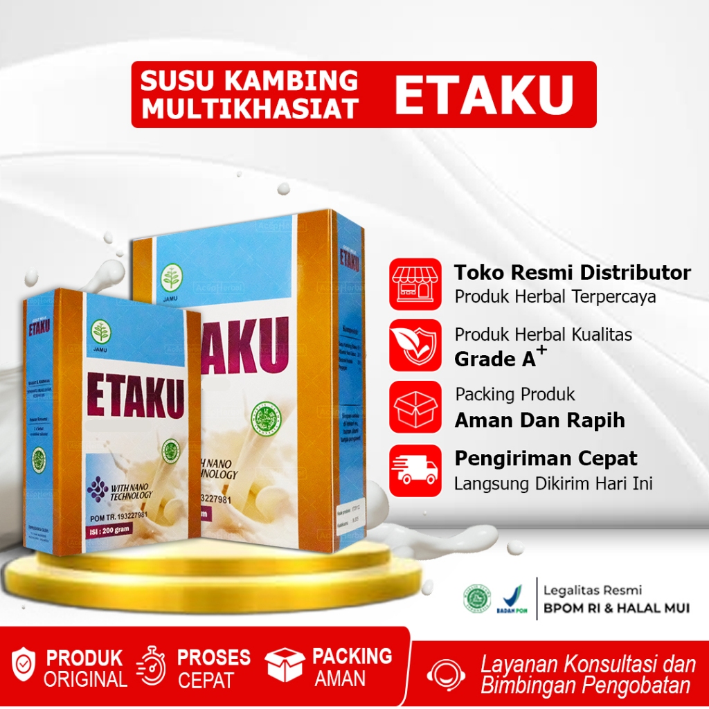 

Walatra Etaku Susu Kambing 100% Original Dari Kambing Unggulan (Toko Resmi Pusat)