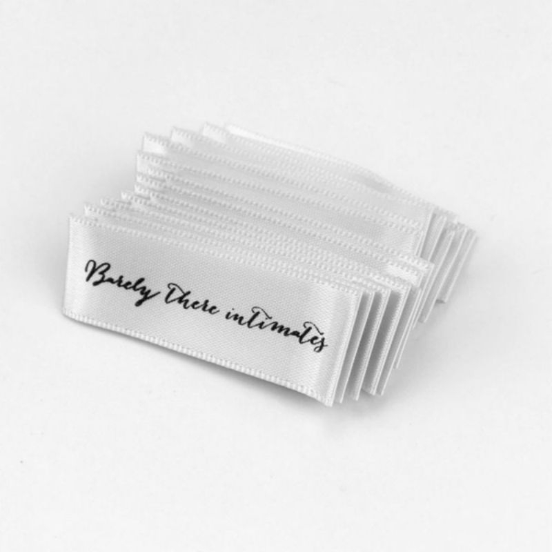 Label Pita Label Baju Label Pakaian Label Custom Label Cuci Label Brand Wash Tag