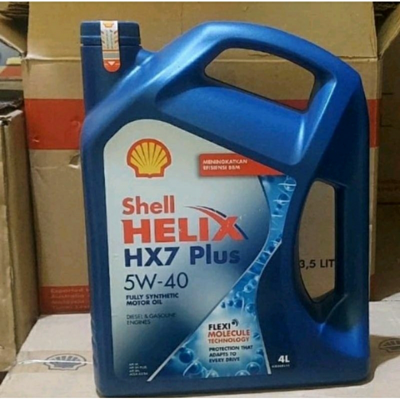 oli mobil shell Hx7 plus 5w-40 (original)
