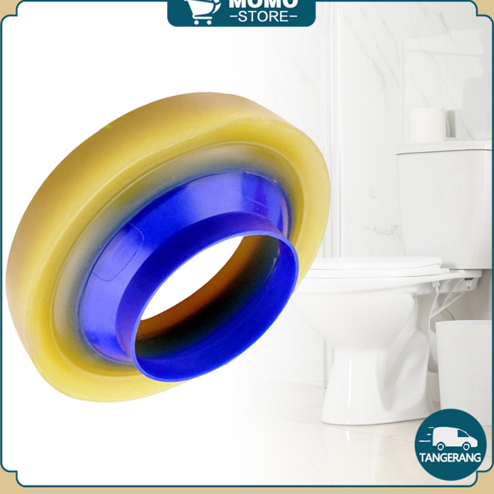 Gaya Karet Closet Duduk Universal Konektor Flange Offset Toilet  Toilet Gasket Pipa Kloset