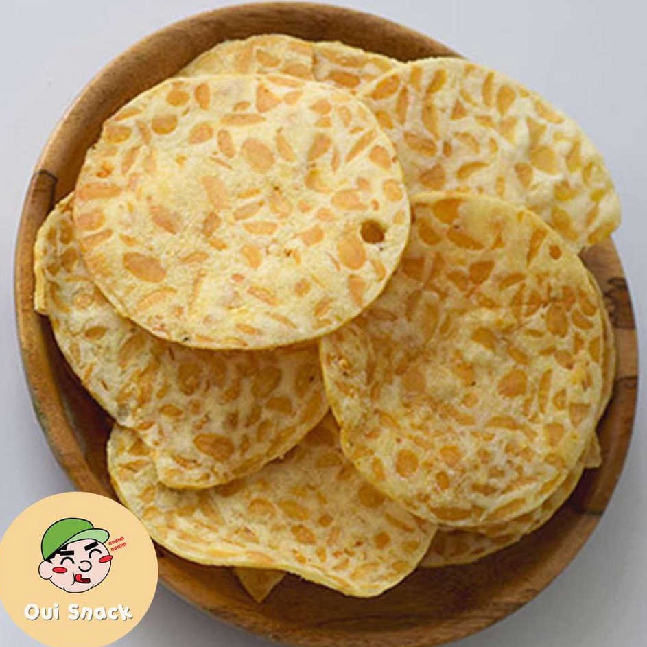 

Eksklusif 5gr Keripik Tempe Oven Kripik Tempeh Renyah Oui Snack