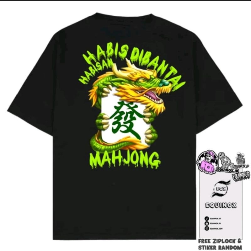 KAOS HABIS HABISAN DI BANTAI MAHJONG//KAOS MAHJONG