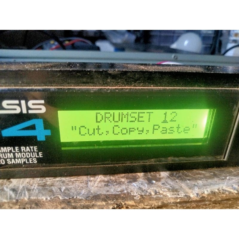 lcd alesis d4 modul drum