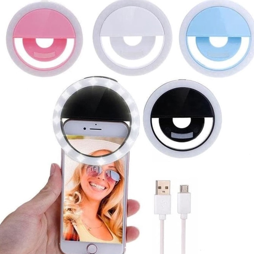 Klasik Selfie Ring Light Lampu LED Ring Light Mini Lampu Selfie RingLight