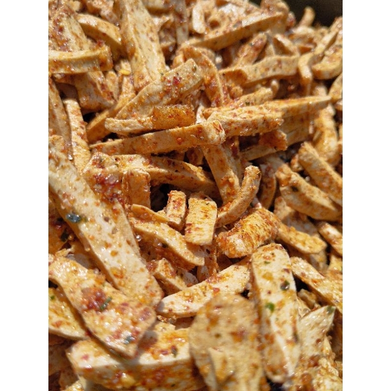 

cemilan khas pedas khas Bandung basreng stik pedas daun jeruk snack kramat1kg