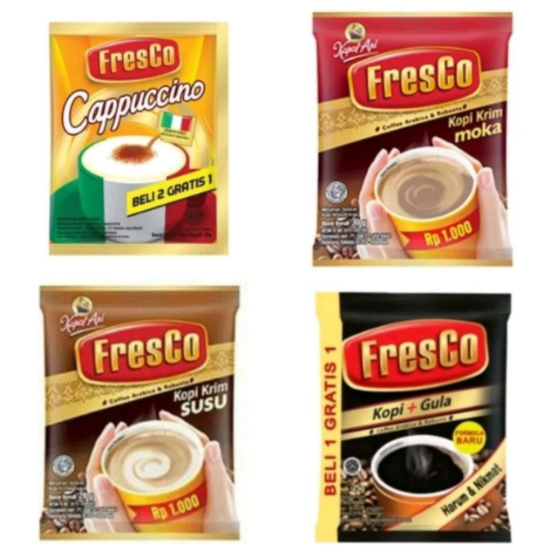 

KOPI FRESCO ALL VARIAN RENCENG KOPI INSTAN