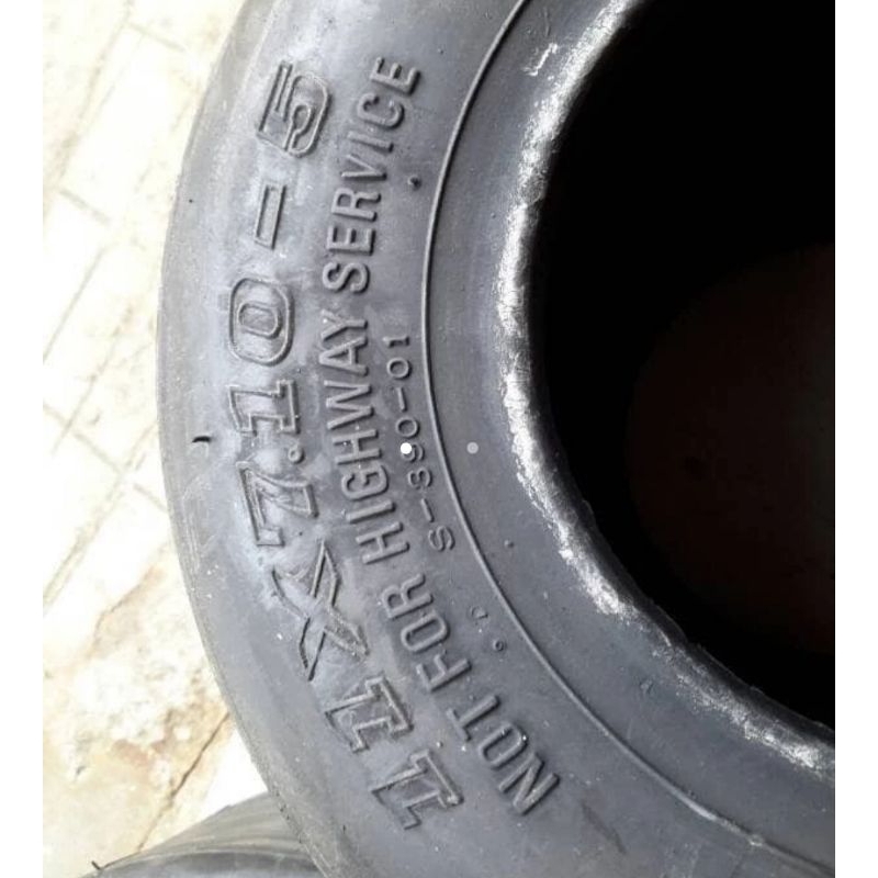 BAN GOKART 11x7.10-5 11 7.10 5 RING 5 R5 TUBELESS TIPE SLICK
