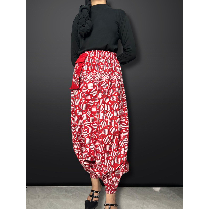 Celana Harem Motif Batik