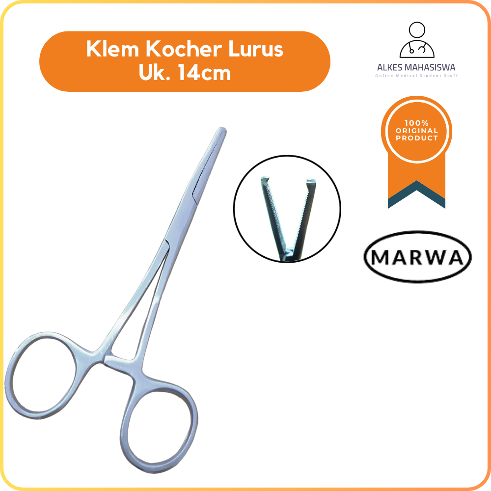 Klem Kocher Lurus Klem Koker Lurus 14 cm Marwa