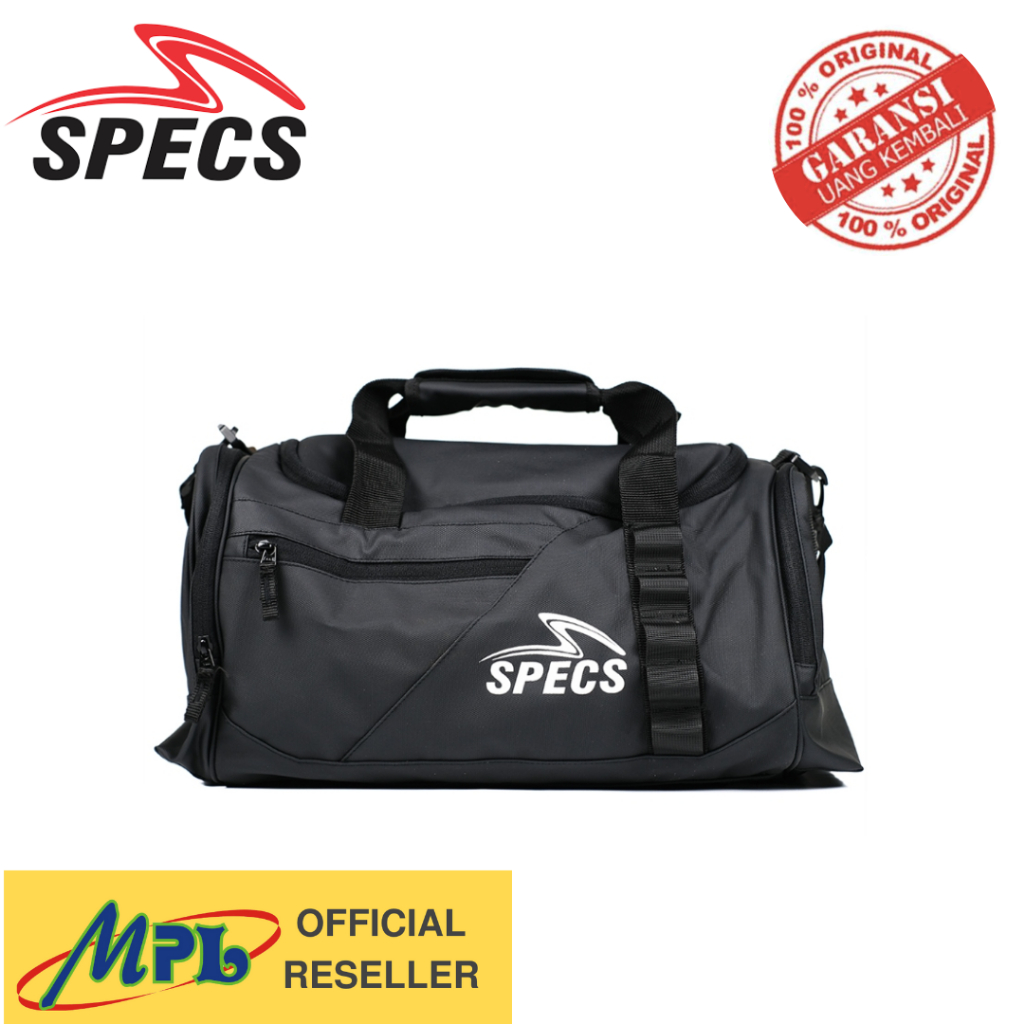TAS PAKAIAN TRAVEL BAG | SPECS VERGE TR DUFFLE BAG BLACK