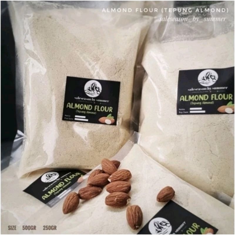 

TEPUNG ALMOND - 100gr | GLUTEN FREE Almond Ground Flour