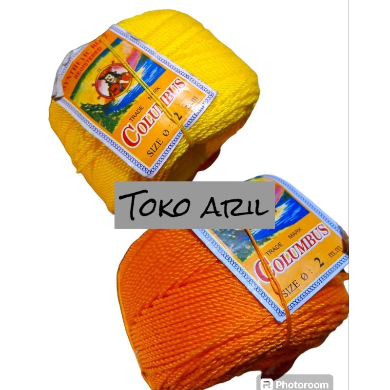 

Tali tambang kecil/ Tali serbaguna/ per ROLL/ 1,5mm 2mm 2,5mm