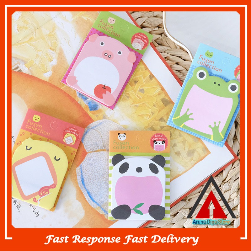 

Sticky Note Memo Tempel Karakter 30 Lembar / Buku Memo / Note Memo / TM-78