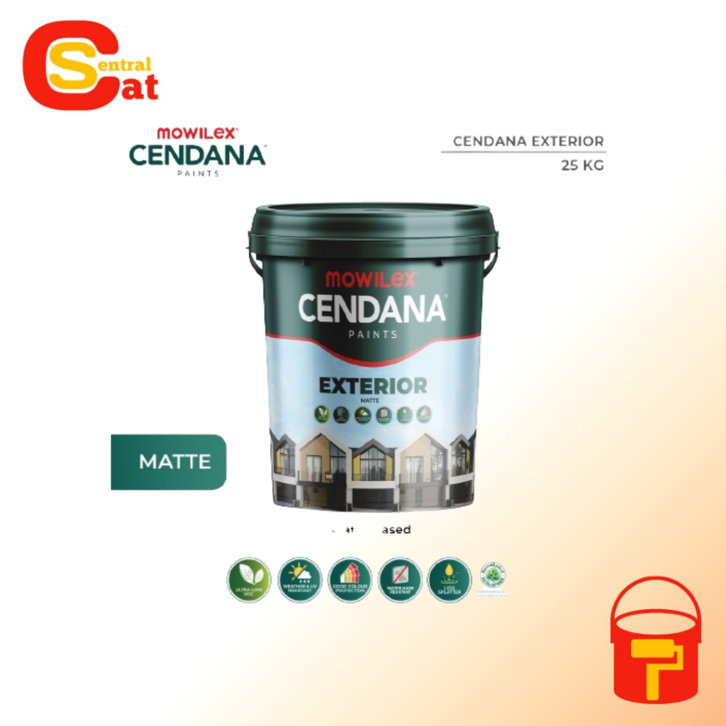 Mowilex Cendana Exterior Paint Cat Dinding Eksterior - 25 Kg