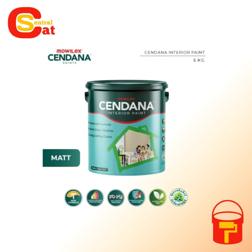 CAT TEMBOK MOWILEX CENDANA INTERIOR 5KG