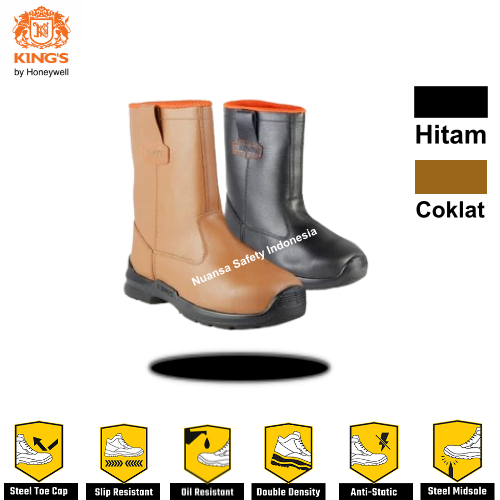 Safety Shoes KINGS KWD 205 CX By Honeywell ORIGINAL - Sepatu Safety Kings Original 100%