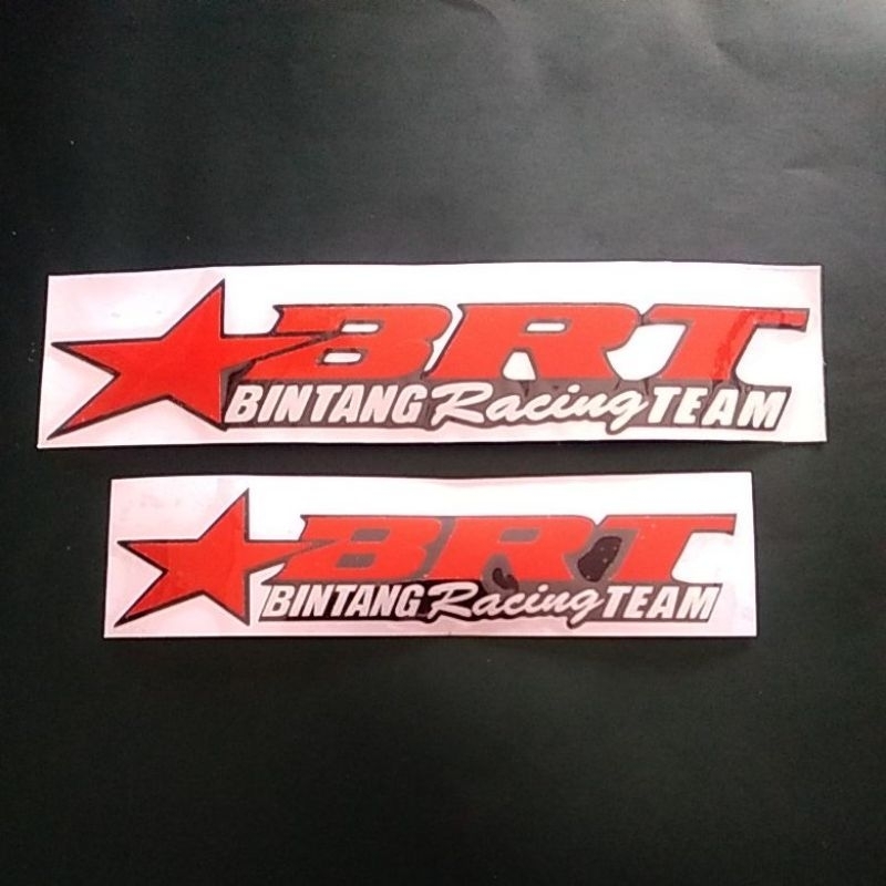 Sticker BRT BINTANG RACING TEAM