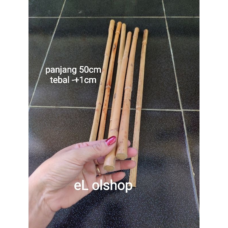 Rotan/Kerajinan Rotan/Rotan Penjalin/Rotan Menjalin/Batang Rotan/Pitrit/Fitrit panjang 50cm