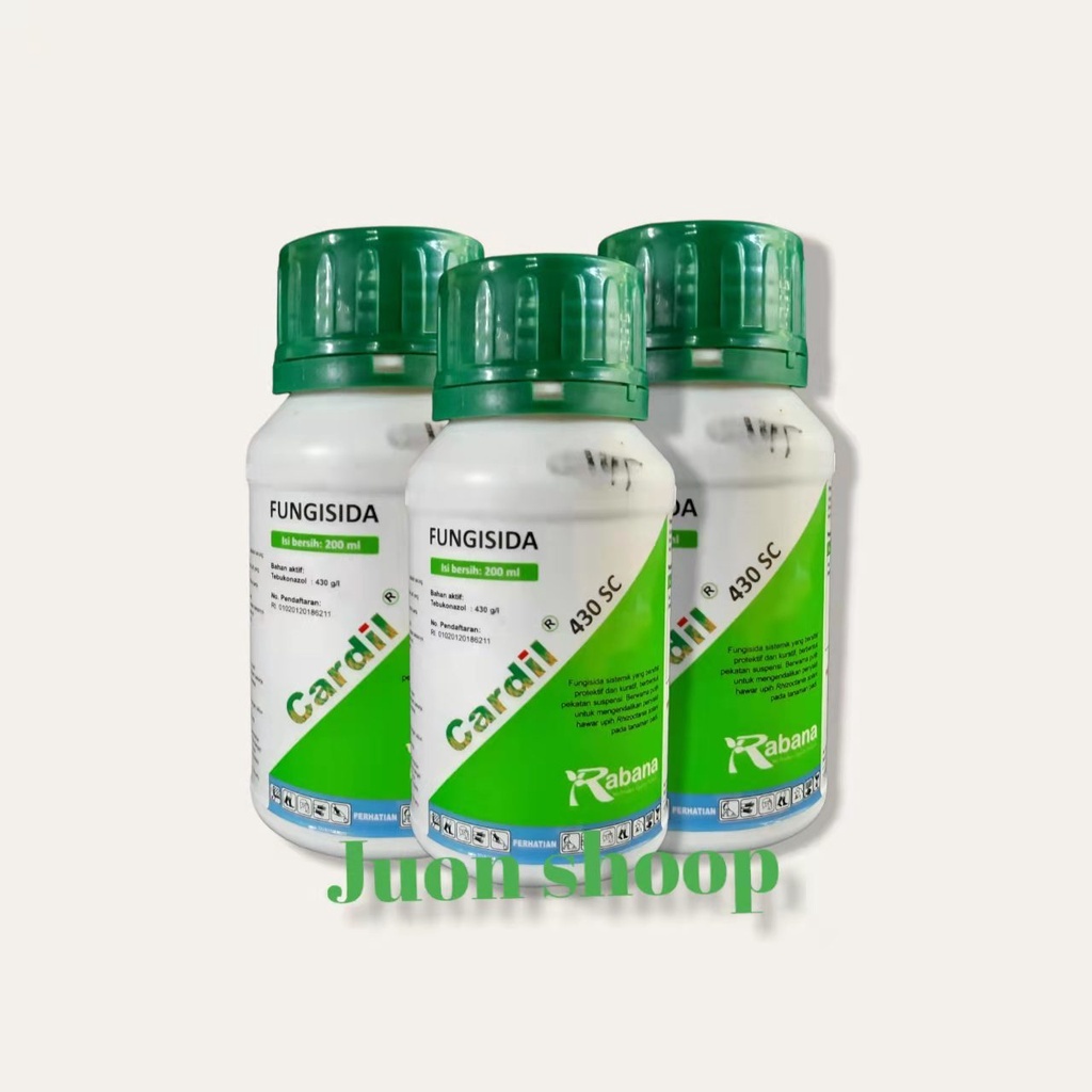 Fungisida Sistemik CARDIL 430SC - Bahan Aktif Tebukonazol 430 g/l Kemasan 80ml dan 200ml