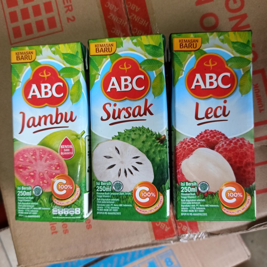 

ABC Minuman Buah 250ml