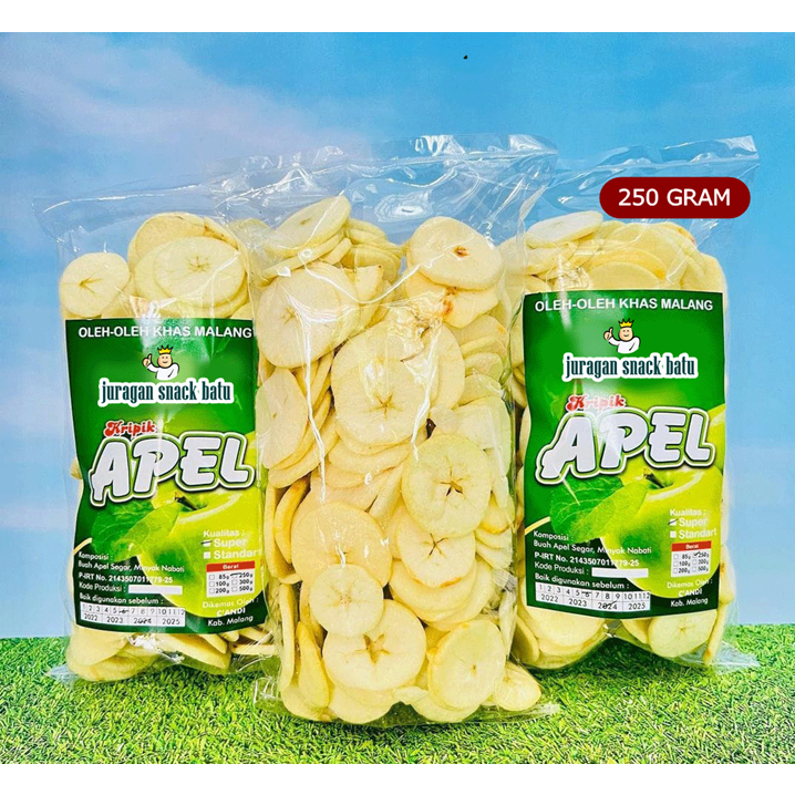 

TERMURAH KERIPIK BUAH APEL PREMIUM 250 GRAM | MAKANAN DIET SEHAT | VEGETARIAN | VEGAN