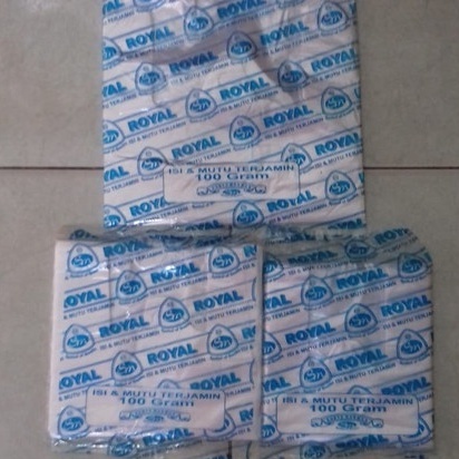 Plastik Bening Royal biru (kemasan sedikit) / Plastik Bening / plastik asoy