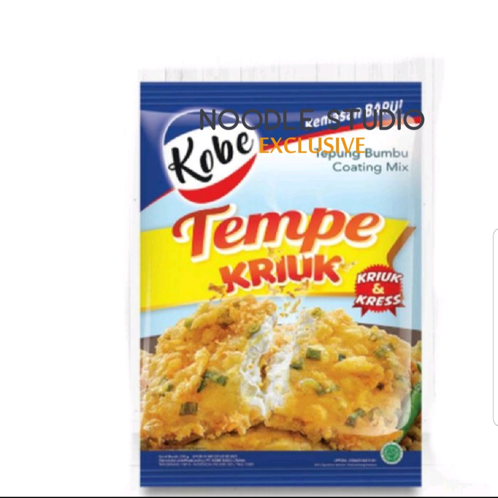 

KOBE TEPUNG BUMBU TEMPE KRIUK GARING KREMES