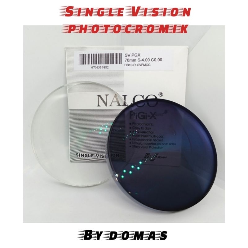 LENSA SV PHOTOCROMIC GREY INDEX 1.56 BY DOMAS