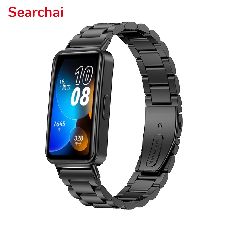 Tali✨Huawei Band 10/9/8 Metal Stainless Steel StrapHuawei Band 7 Strap Replacement Huawei Straps Acc
