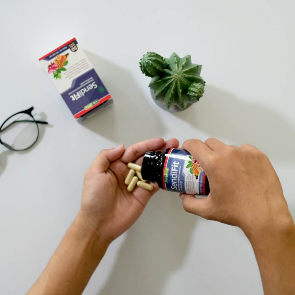 Kapsul SendiFit Original Herbal Tulang Dan Sendi Isi 50 Kapsul