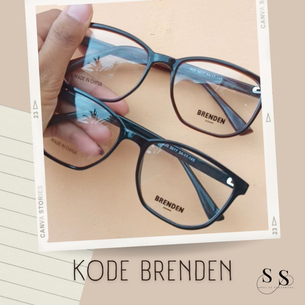 Kacamata Pria Kode Brenden Minus,Photocromic,Blueray,Bluecromic