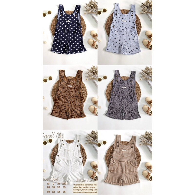 OVERALL MY BEE KIDS M-XL (1-4thn)