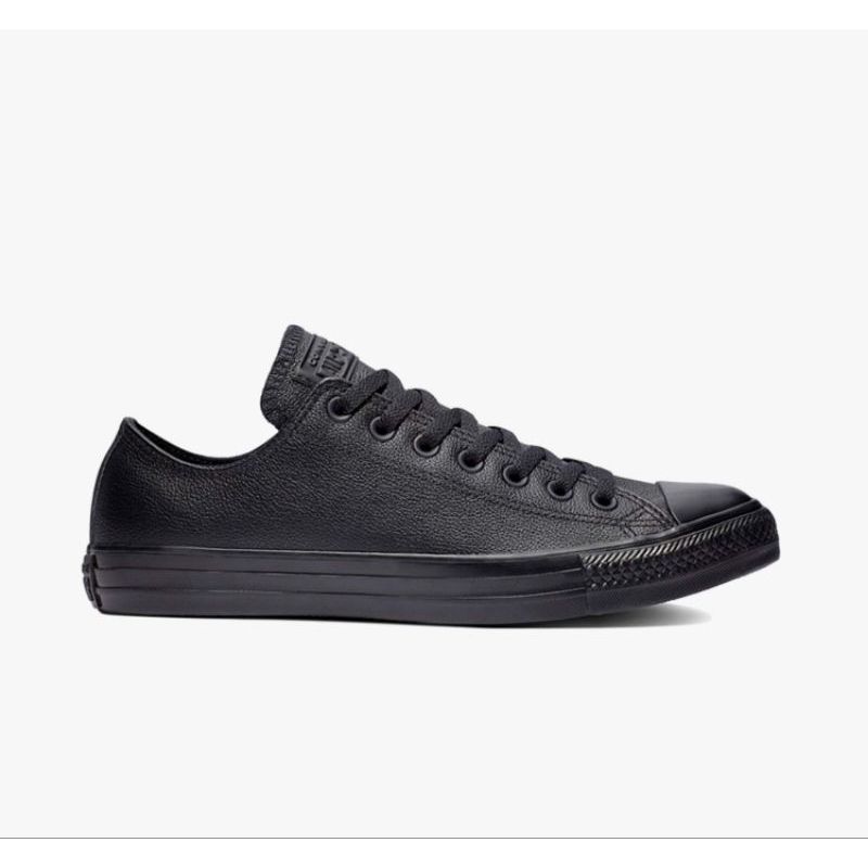 Converse CT All Star Leather Full Black Low