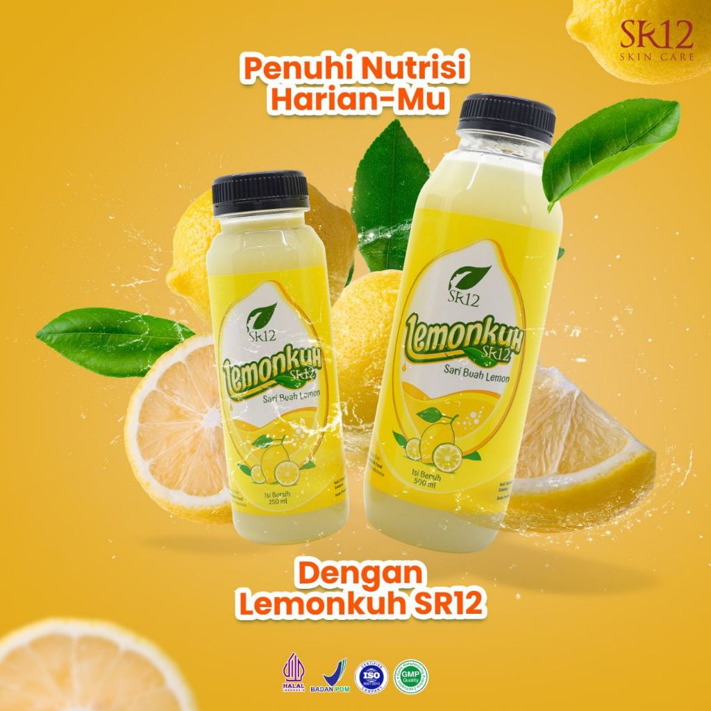 

MINUMAN SARI LEMON LEMONKUH SR12 MENJAGA DAYA TAHAN TUBUH KAYA VITAMIN C DAN SEBAGAI ANTIOKSIDAN