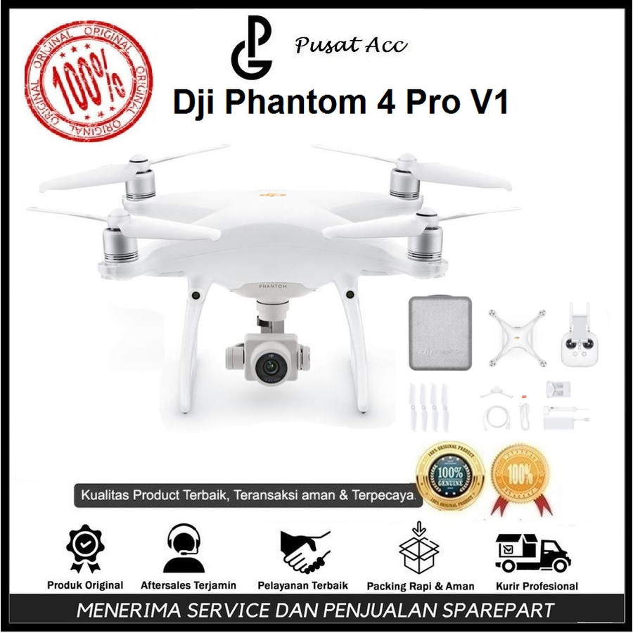 Dji Phantom 4 Pro V1 - Dji Phantom 4 Pro Drone Second Like New