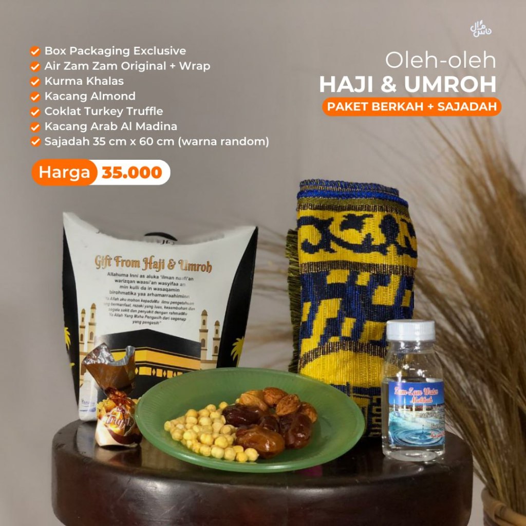 

Jual Paket Lengkap Oleh-Oleh Haji & Umrah