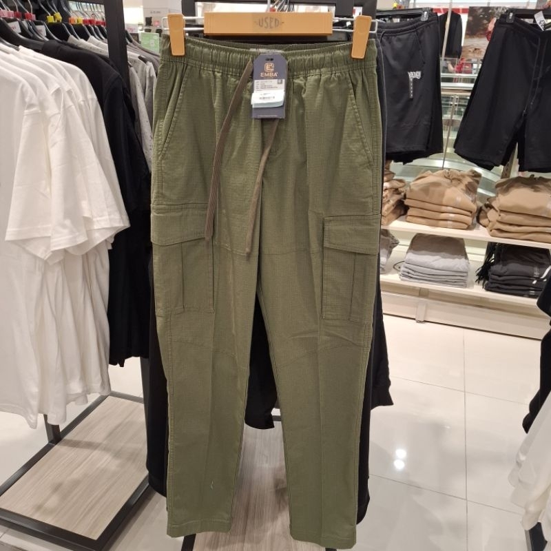 [EMBA] Celana cargo pria bahan katun original By.matahari UkS-XL