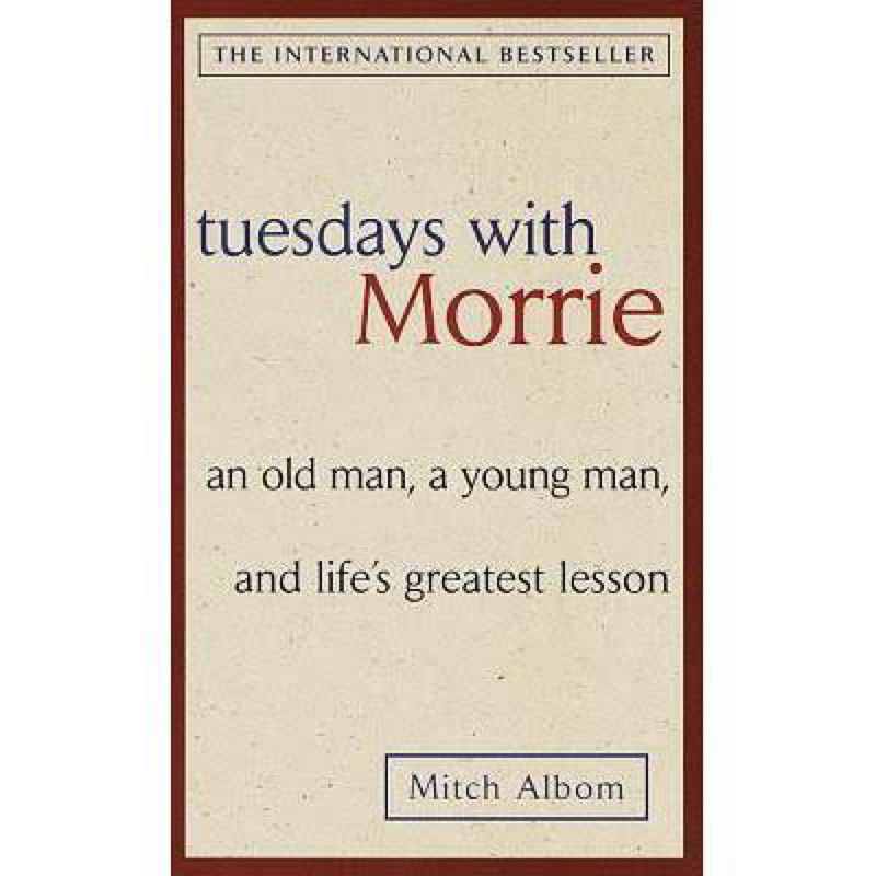 BOOKED Tuesday with Morrie (PRELOVED)