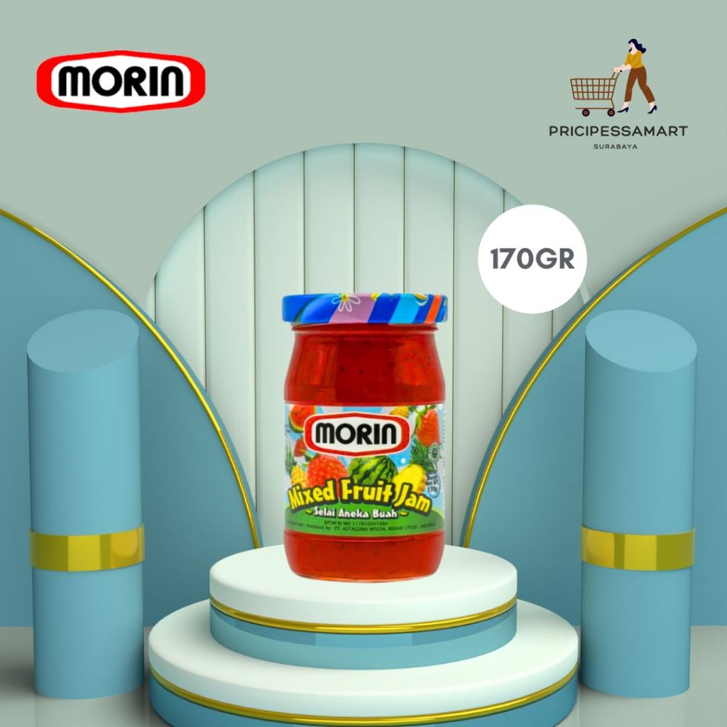 

MORIN MIXED FRUITS JAM 170GR