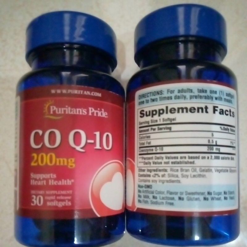 CO Q-10 100mg Support Heart Health isi 30 softgells