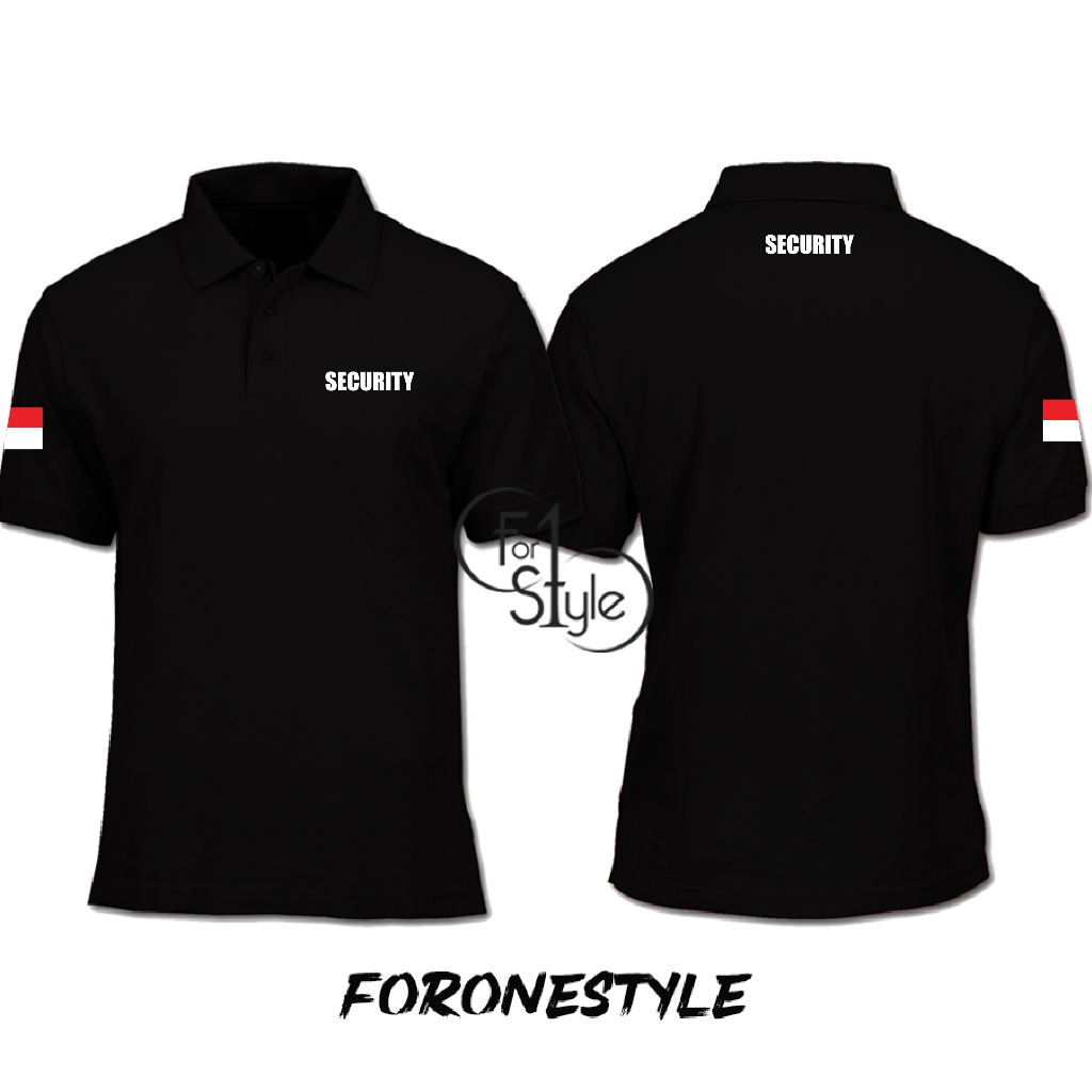 POLOSHIRT SECURITY - KAOS KERAH SECURITY - POLO SECURITY