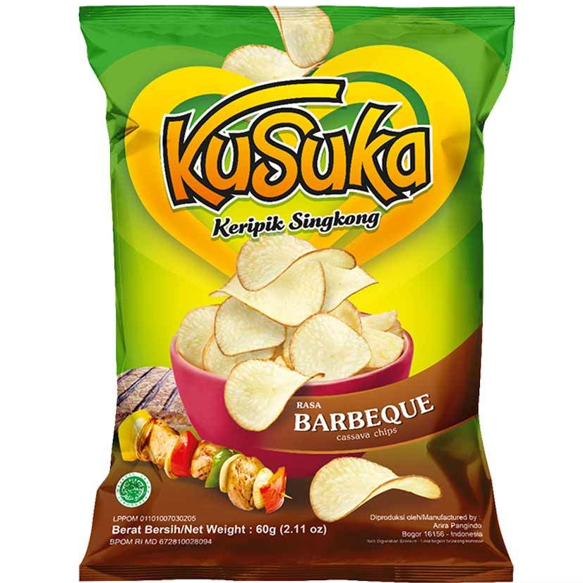 

KUSUKA Keripik Singkong Barbeque 60gr