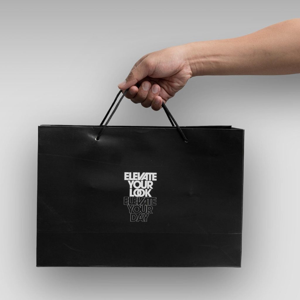

RB Rusel Co Paperbag Tas Belanja Hitam Premium